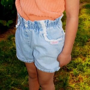 Vintage Cherokee Girls 4T Denim Shorts